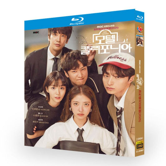 韓国ドラマ「モーテルカリフォルニア」ブルーレイ2枚組blu-ray-box高画質海外盤正規品-華流グッズストア