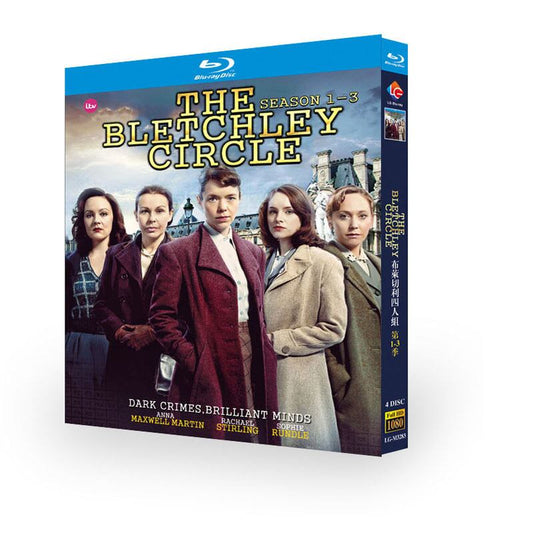 海外ドラマThe Bletchley Circle Season 1 (2012)ブルーレイ4枚組[Blu-ray-BOX]高画質正規品-華流グッズストア