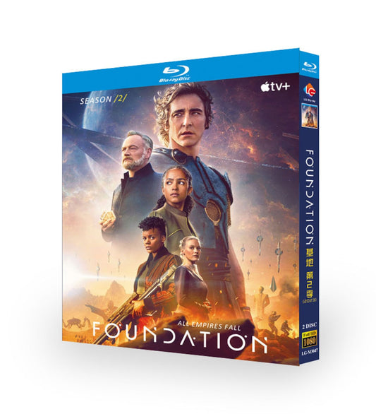 日本語字幕映画「ファウンデーション」シーズン2ブルーレイ-1枚組blu-ray-box高画質正規品-華流グッズストア