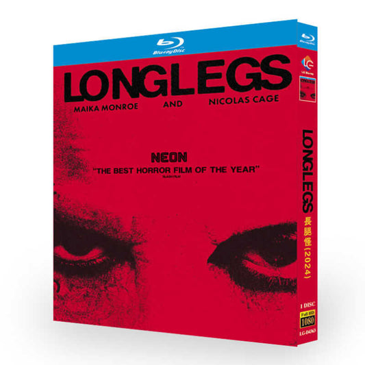映画「 Longlegs (2024)」ブルーレイ1枚組[Blu-ray-BOX]高画質海外盤正規品-華流グッズストア