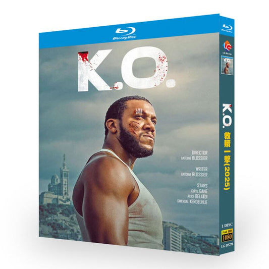 映画日本語字幕「 K.O. (2025)」ブルーレイ1枚組[Blu-ray-BOX]-華流グッズストア