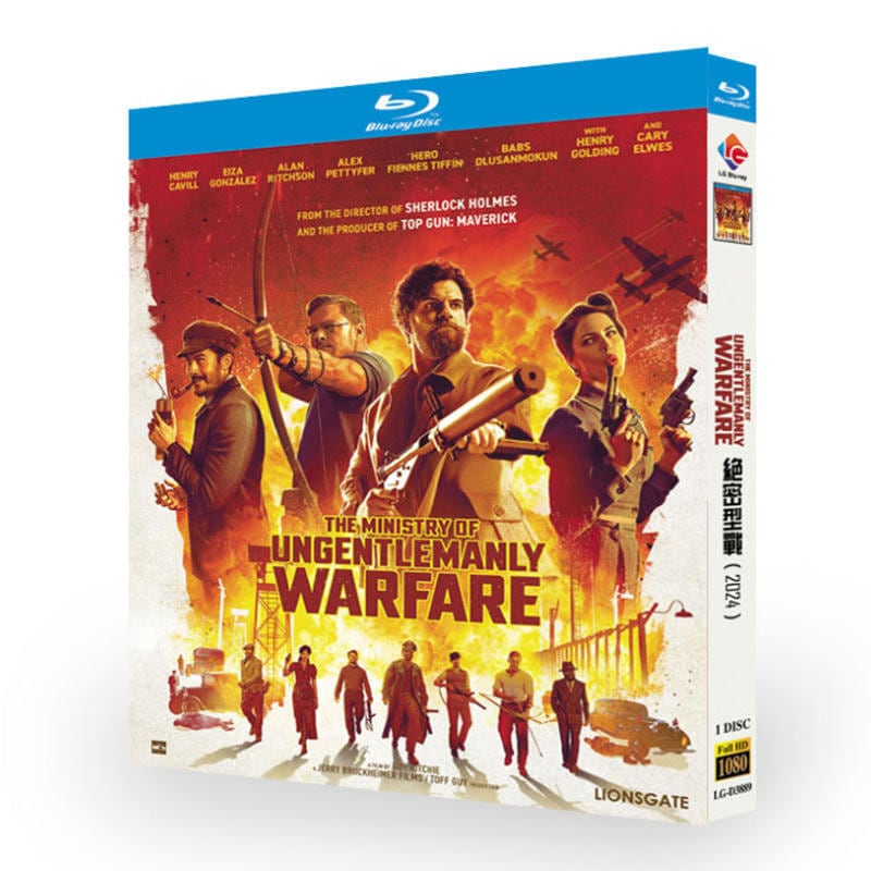 「The Ministry of Ungentlemanly Warfare (原題)」ブルーレイ1枚組[Blu-ray-BOX]高画質海外盤正規品-華流グッズストア