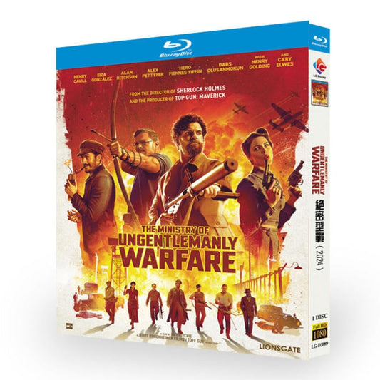「The Ministry of Ungentlemanly Warfare (原題)」ブルーレイ1枚組[Blu-ray-BOX]高画質海外盤正規品-華流グッズストア