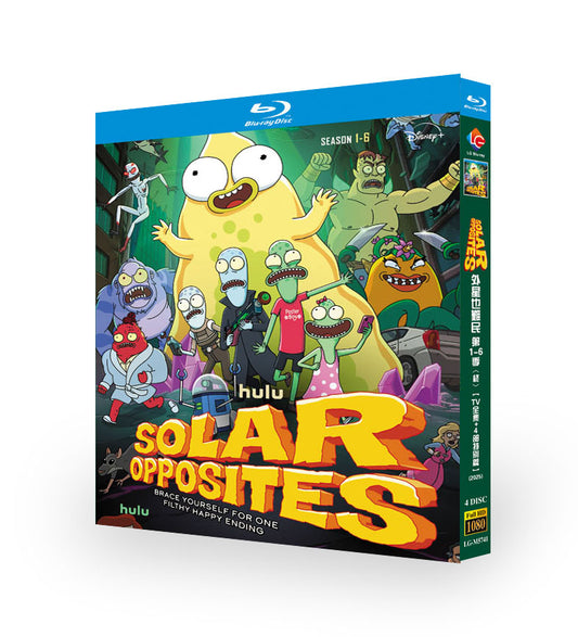 アニメ「ソーラー・オポジット シリーズ1-6」 ブルーレイ[Blu-ray-BOX] 4-DISC ジャスティン・ロイランド トーマス・ミドルディッチ-華流グッズストア