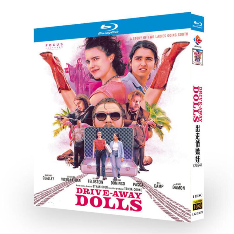 「ドライブアウェイ・ドールズ」2024ブルーレイ1枚組[Blu-ray-BOX]高画質海外盤正規品-華流グッズストア