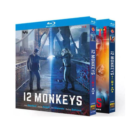 映画12モンキーズ （シーズン3-4）ブルーレイ 4枚組[Blu-ray-BOX]高画質正規品-華流グッズストア