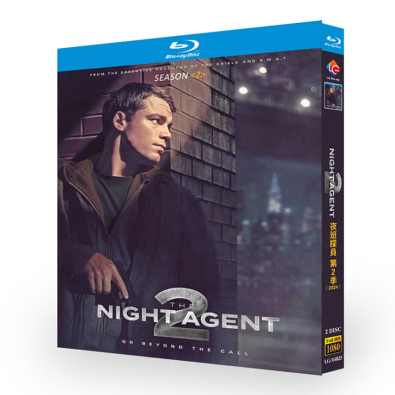 111ドラマ日本語字幕「ナイト・エージェント シーズン2」ブルーレイ2枚組[Blu-ray-BOX]高画質海外盤正規品-華流グッズストア