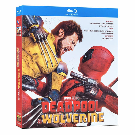 「デッドプール＆ウルヴァリン」ブルーレイ1枚組[Blu-ray-BOX]高画質海外盤正規品-華流グッズストア
