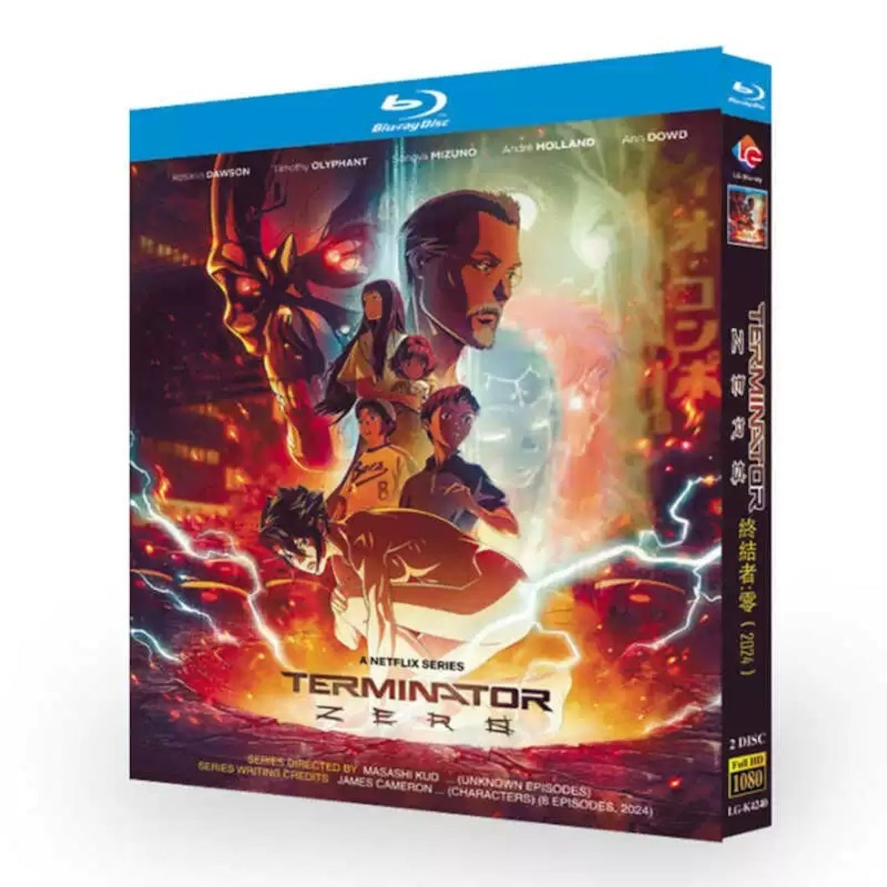 アニメ「ターミネーター 0」 DVD ブルーレイ アンドレ・ホランド、ロザリオ・ドーソン 高画質アニメ-華流グッズストア