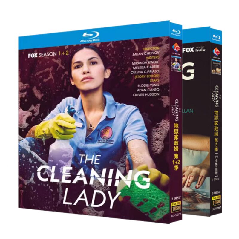 海外ドラマ「the-cleaning-lady-2018」シリーズ1-2ブルーレイ2枚組blu-ray-box高画質海外盤正規品-華流グッズストア