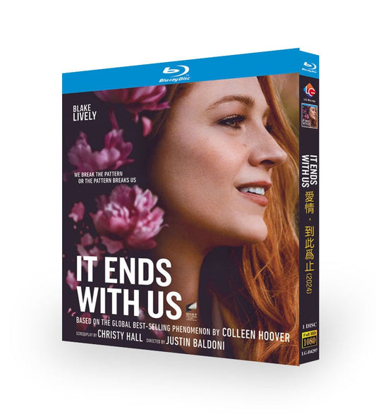 映画「ふたりで終わらせる／IT ENDS WITH US」ブルーレイ1枚組[Blu-ray-BOX]高画質海外盤正規品-華流グッズストア