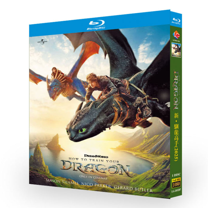 映画「ヒックとドラゴン」ブルーレイBOX1 枚組メイソン・テムズ-華流グッズストア