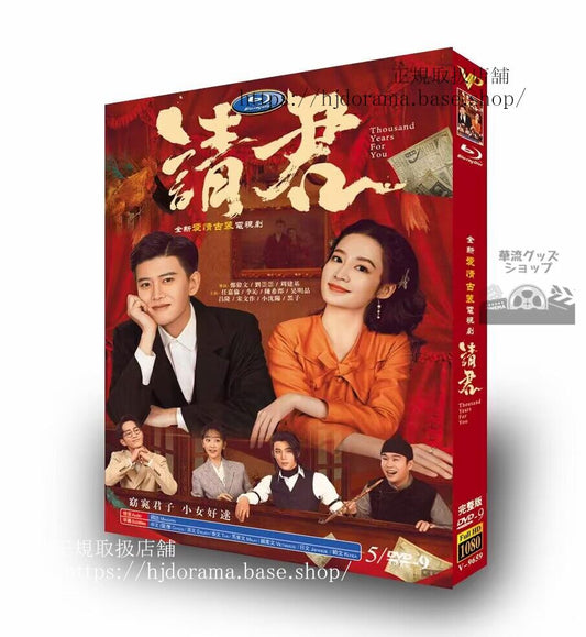 中国ドラマ日本語字幕付き 「請君／Thous ars For You」アレンレン リーチン主演2022 DVD-BOX 全話 海外盤