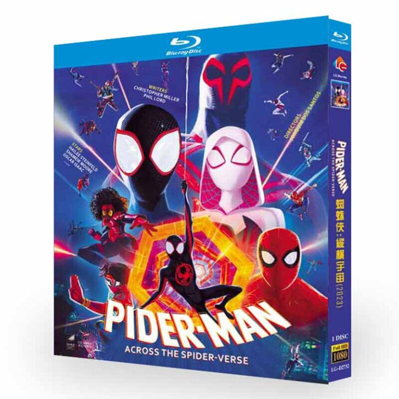 洋画「スパイダーマン：アクロス・ザ・スパイダーバース」ブルーレイ 1枚組[Blu-ray]高画質正規品-華流グッズストア