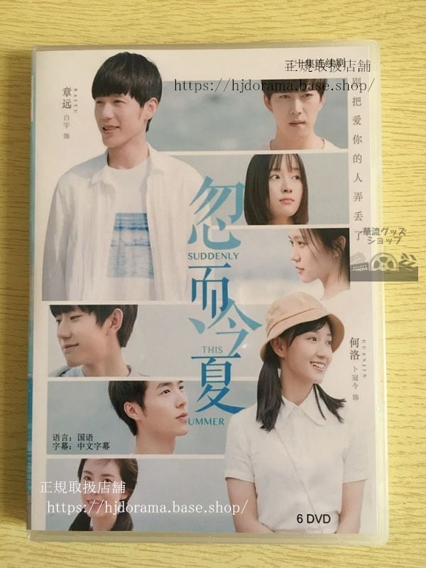 中国ドラマ「忽而今夏」DVD-BOX Suddenly This Summer 白宇 卜冠今 全話 中国盤 華流ドラマ