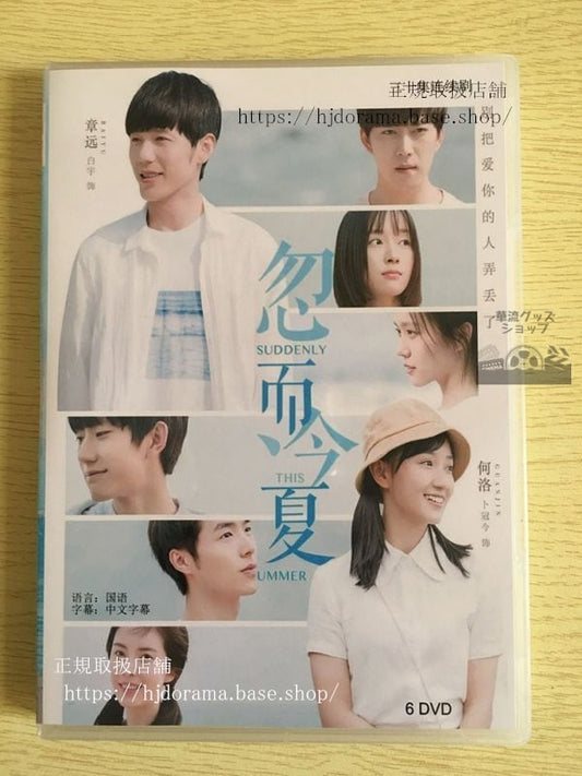 中国ドラマ「忽而今夏」DVD-BOX Suddenly This Summer 白宇 卜冠今 全話 中国盤 華流ドラマ