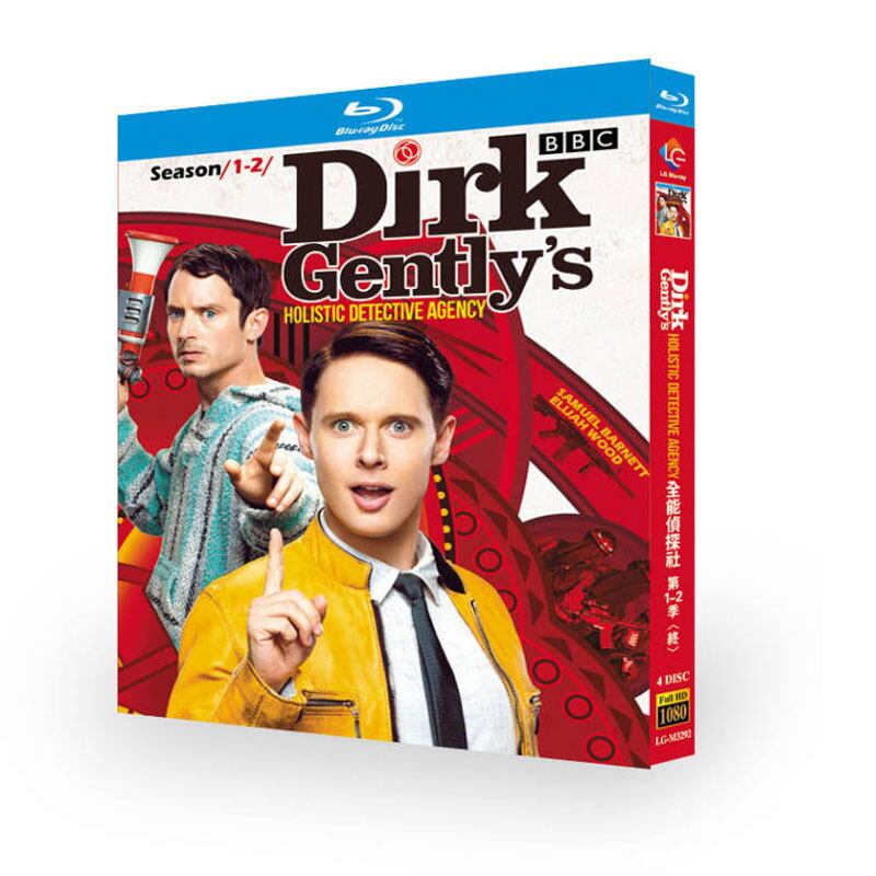 日本語字幕私立探偵ダーク・ジェントリー シリーズ1-2ブルーレイ4枚組[Blu-ray-BOX]高画質正規品-華流グッズストア