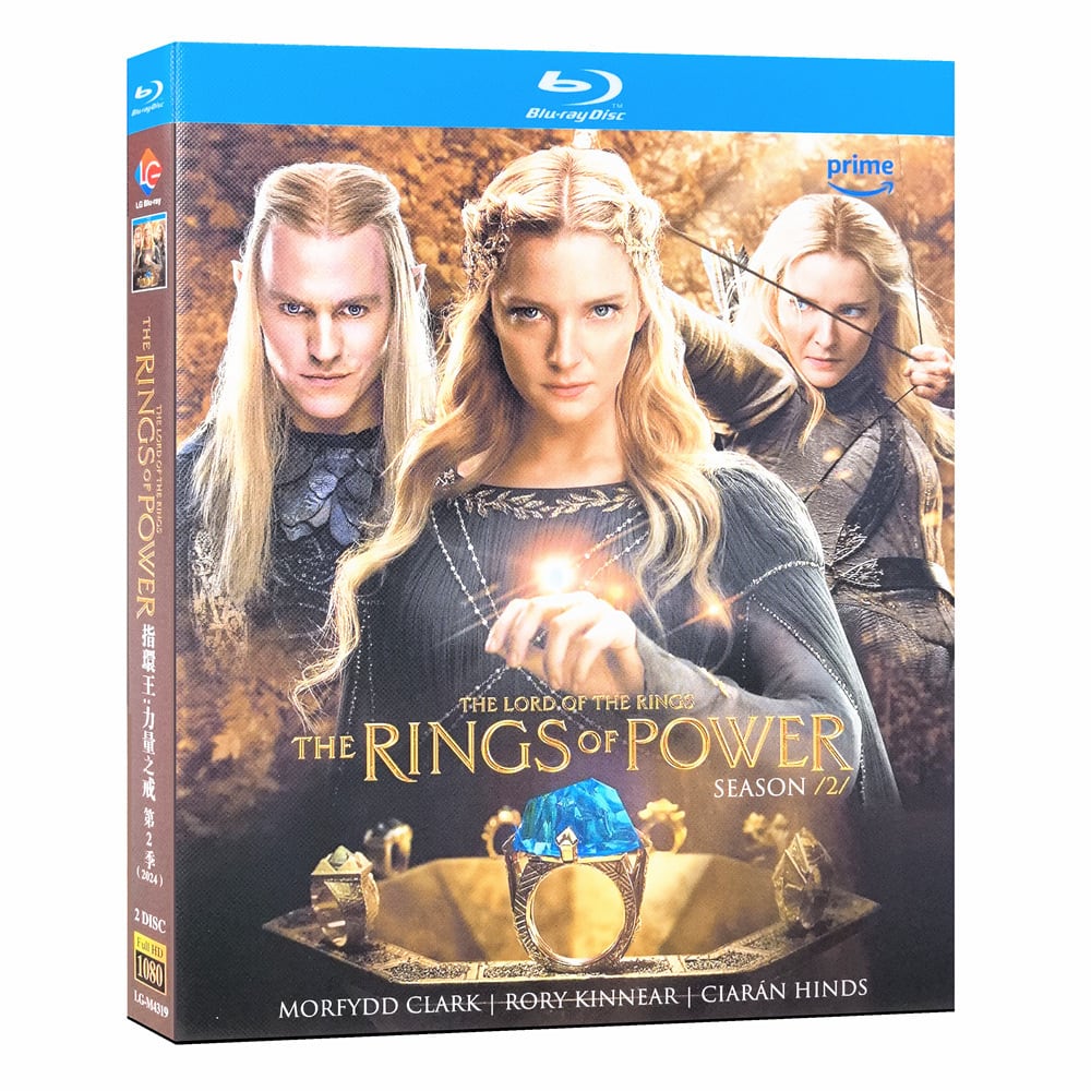 ドラマ日本語字幕「ロード・オブ・ザ・リング:力の指輪」シリーズ2ブルーレイ2枚組[Blu-ray-BOX]高画質海外盤正規品-華流グッズストア