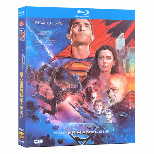 海外ドラマ「Superman & Lois Season 4 (2024)」ブルーレイ2枚組[Blu-ray-BOX]高画質海外盤正規品-華流グッズストア