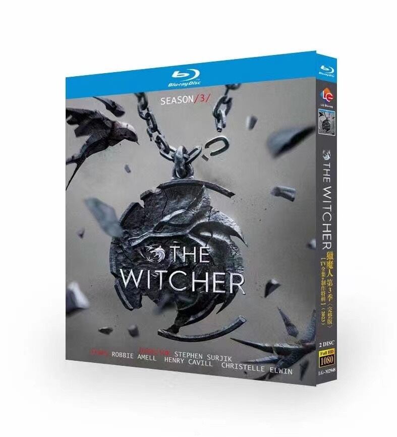 日本語字幕＆吹替ウィッチャー シーズン3(2023)ブルーレイThe Witcher Season  2枚組[Blu-ray]高画質正規品-華流グッズストア