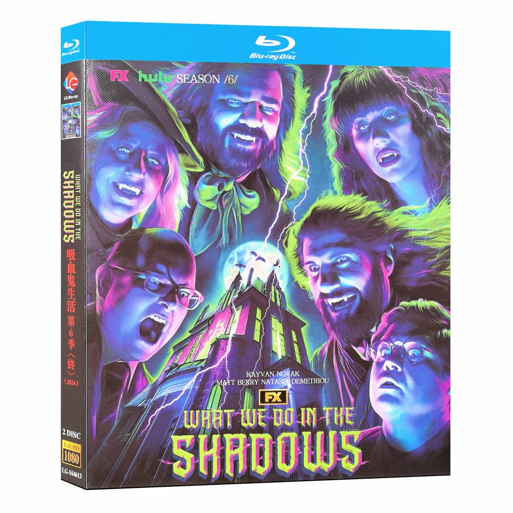 海外ドラマ「What We Do in the Shadows Season 6」ブルーレイ2枚組[Blu-ray-BOX]高画質海外盤正規品-華流グッズストア