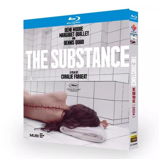 映画「ザ・サブスタンス」ブルーレイ1枚組[Blu-ray-BOX]高画質海外盤正規品-華流グッズストア
