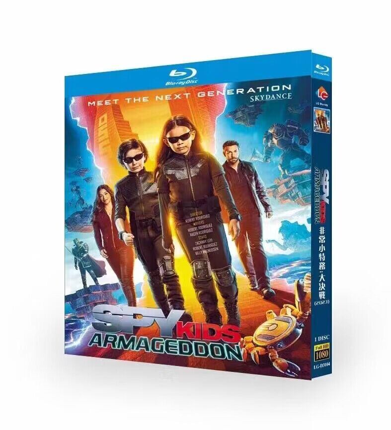 映画日本語字幕スパイキッズ アルマゲドンブルーレイ 1枚組[Blu-ray-BOX]高画質正規品-華流グッズストア