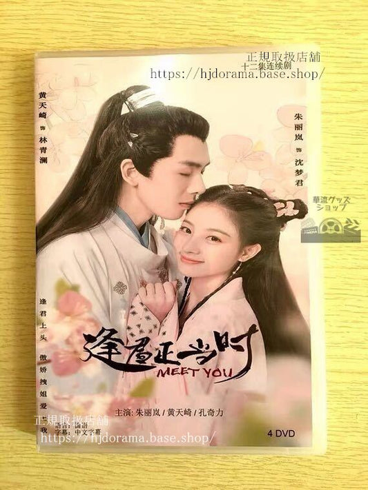 中国ドラマ「逢君正当時」DVD-BOX朱麗嵐天崎MeetYou全話中国盤未使用