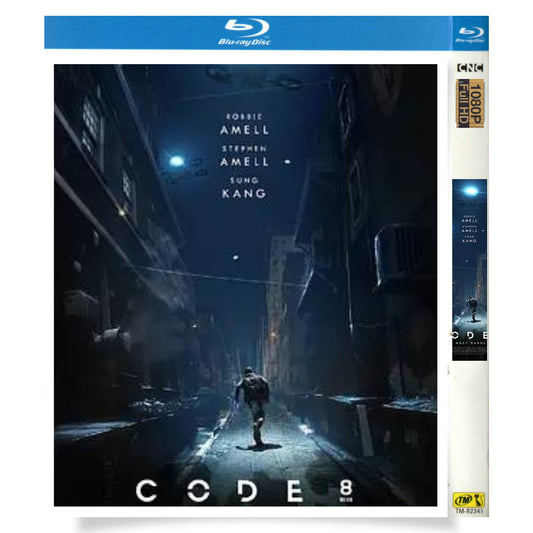 映画「CODE8/コード・エイト」 日本語字幕ブルーレイBOX 1枚組 ロビー・アメール スティーブン・アメール-華流グッズストア