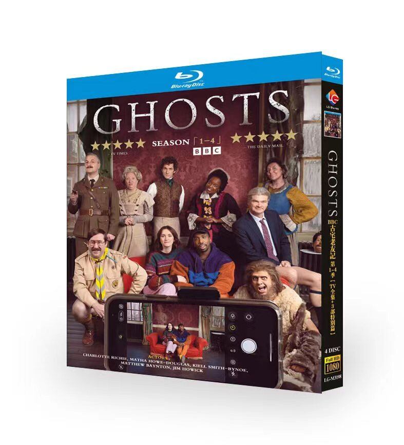 映画「ゴースト  」シーズン1-4 ブルーレイ4枚組[Blu-ray-BOX]高画質正規品-華流グッズストア