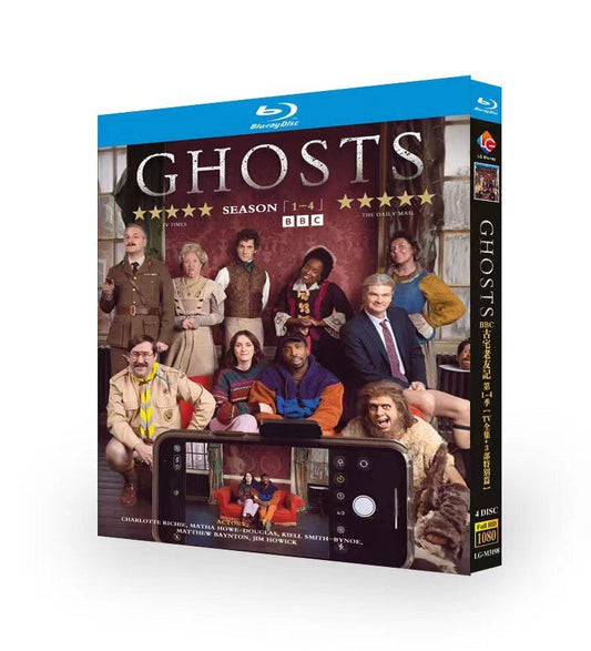 映画「ゴースト  」シーズン1-4 ブルーレイ4枚組[Blu-ray-BOX]高画質正規品-華流グッズストア