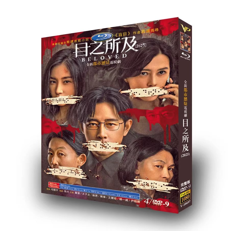 中国ドラマ「目之所及」日本語字幕DVD-BOX4 枚組