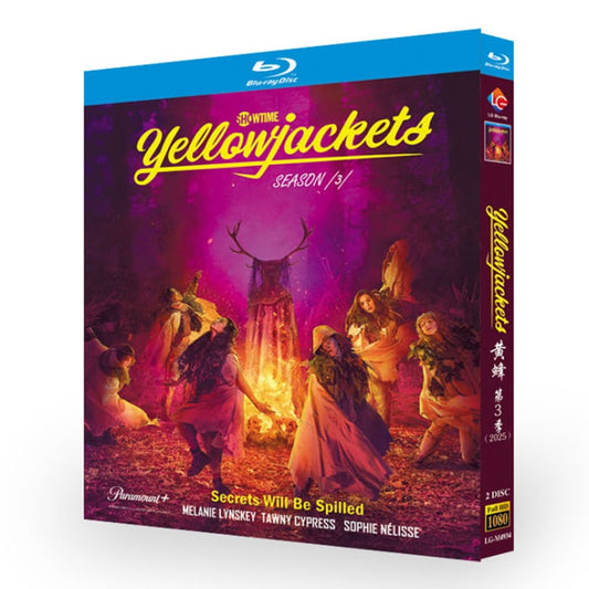海外ドラマ「イエロージャケッツ シーズン 3/Yellowjackets Season 3 (2025)」ブルーレイ2枚組[Blu-ray-BOX]-華流グッズストア