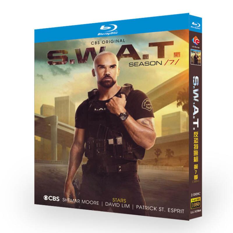 「S.W.A.T. Season 7 (2024)」ブルーレイ２枚組[Blu-ray-BOX]高画質海外盤正規品-華流グッズストア