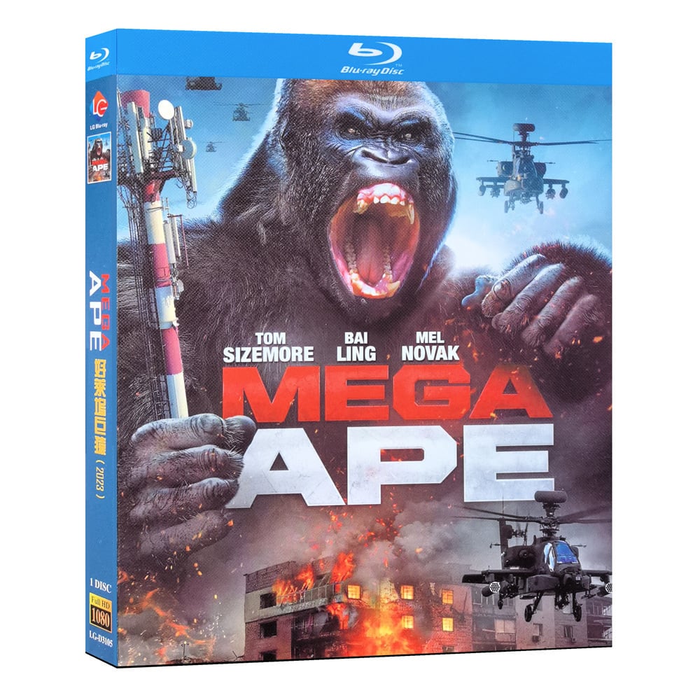映画「Mega Ape (2023)」ブルーレイ1枚組[Blu-ray-BOX]高画質海外盤正規品-華流グッズストア