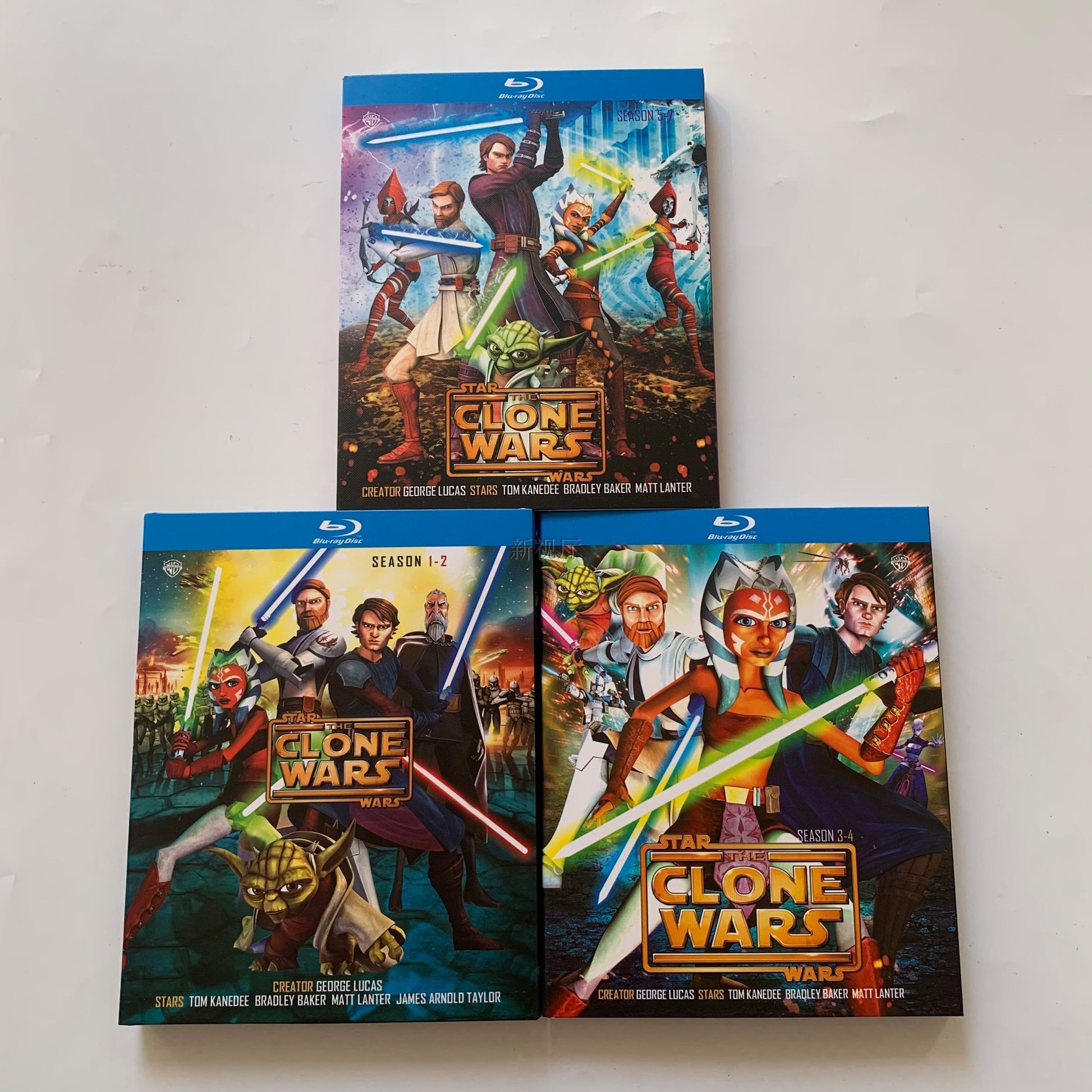 海外ドラマ「スター・ウォーズ/クローン・ウォーズ」シリーズ3-4 ブルーレイ4枚組[Blu-ray-BOX] Star Wars: The Clone Wars-華流グッズストア