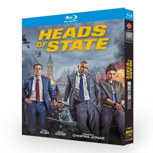 映画日本語字幕「ヘッド・オブ・ステイト/Heads of State (2025)」ブルーレイ1枚組[Blu-ray-BOX]-華流グッズストア