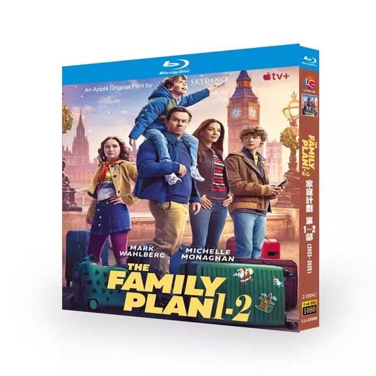 映画「ファミリー・プラン2」 日本語字幕ブルーレイ[Blu-ray-BOX] 2-DISC マーク・ウォールバーグ ミシェル・モナハン-華流グッズストア