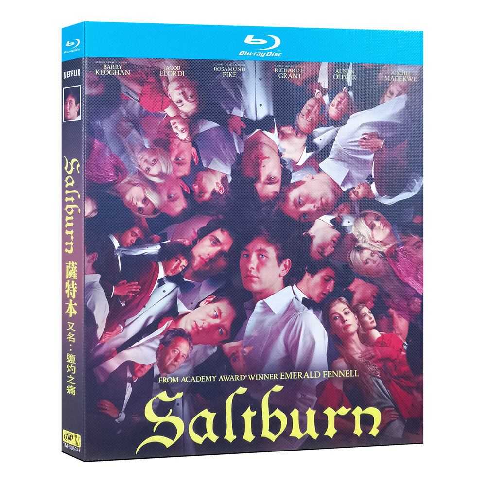 日本語字幕 Saltburn(2023) ブルーレイ1枚組[Blu-ray-BOX]高画質海外盤正規品-華流グッズストア