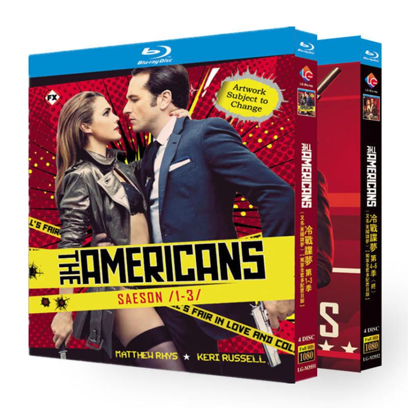 日本語字幕「ジ・アメリカンズ 」シリーズ4-6ブルーレイ4枚組[Blu-ray-BOX]高画質海外盤正規品-華流グッズストア