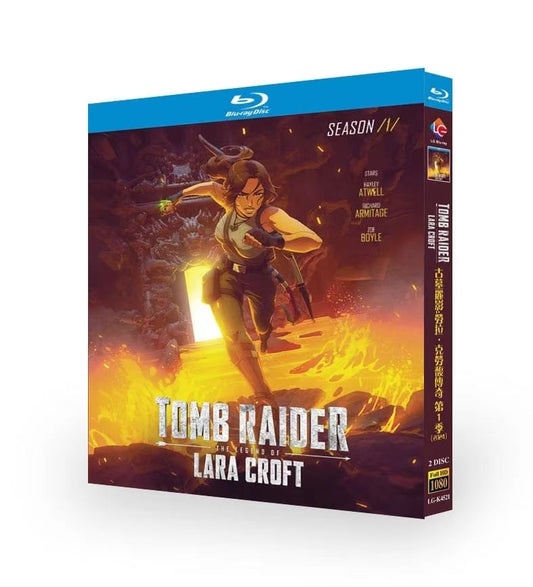 アニメ日本語字幕「トゥームレイダー: レジェンド・オブ・ララ・クロフト」ブルーレイ2枚組[Blu-ray-BOX]高画質海外盤正規品-華流グッズストア