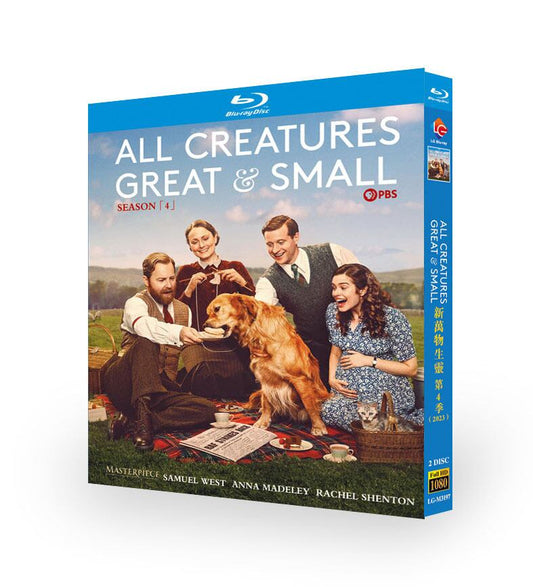 映画「All Creatures Great & Smallシーズン 4」ブルーレイ2枚組[Blu-ray-BOX]高画質正規品-華流グッズストア
