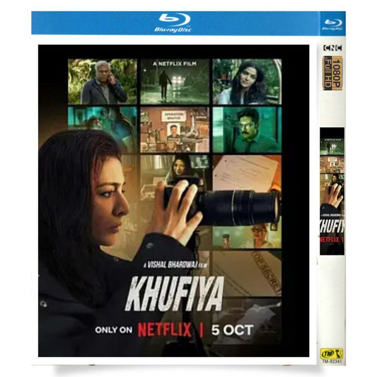 映画Khufiya (2023)（原題）ブルーレイ1枚組[Blu-ray-BOX]高画質正規品-華流グッズストア