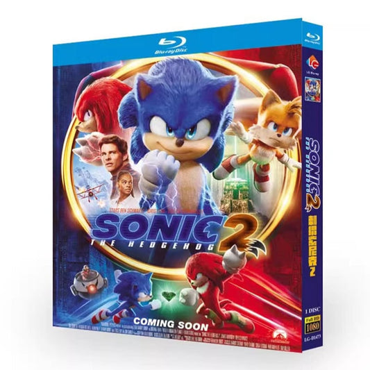 映画日本語字幕「ソニック × シャドウ」シリーズ2ブルーレイ1枚組[Blu-ray-BOX]高画質海外盤正規品-華流グッズストア