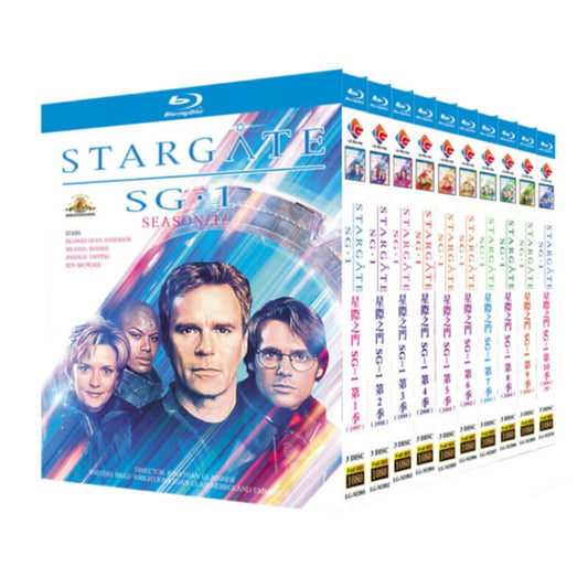 「スターゲイト SG-1」シリーズ1ブルーレイ3枚組[Blu-ray-BOX]高画質海外盤正規品-華流グッズストア