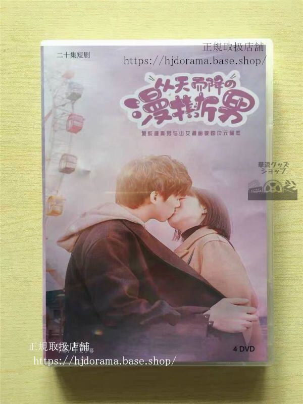 中国ドラマ「从天而降的漫撕男」DVD-BOX 陳文 黄恩昱 全話 中国盤華流ドラマ