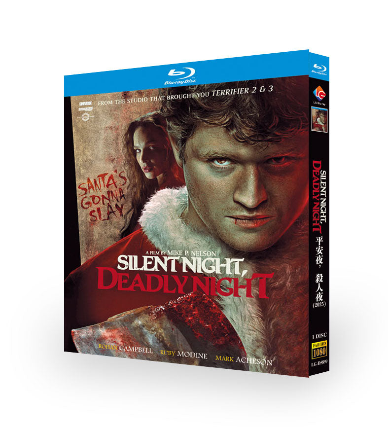 映画「Silent Night, Deadly Night (2025)」 ブルーレイ[Blu-ray-BOX] 1-DISC ロアン·キャンベル ルビー·モデイン-華流グッズストア