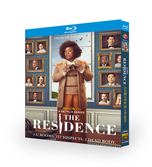 海外ドラマ日本語字幕「ザ レジデンス」The Residence (2025)ブルーレイBOX-華流グッズストア