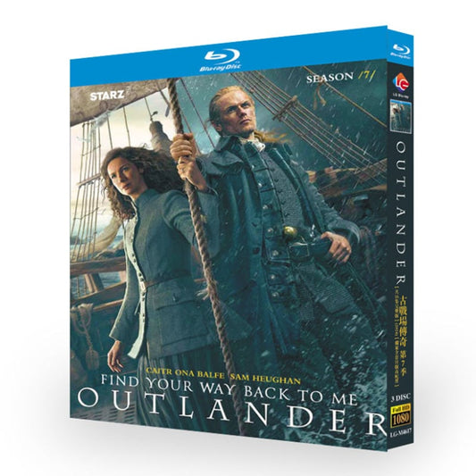ドラマ日本語字幕「アウトランダー」シーズン7全話ブルーレイ3枚組blu-ray-box高画質海外盤正規品-華流グッズストア