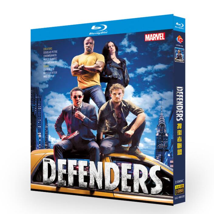 日本語字幕ザ・ディフェンダーズブルーレイMarvel's The Defenders2枚組[Blu-ray]高画質正規品-華流グッズストア